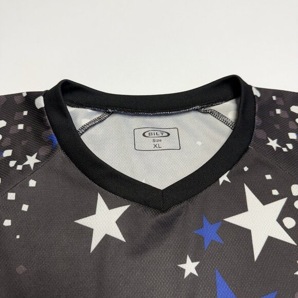 Bilt Motocross Jersey Mens XL 24x31.5 Blue/White Racing Dirtbike - Picture 3 of 10